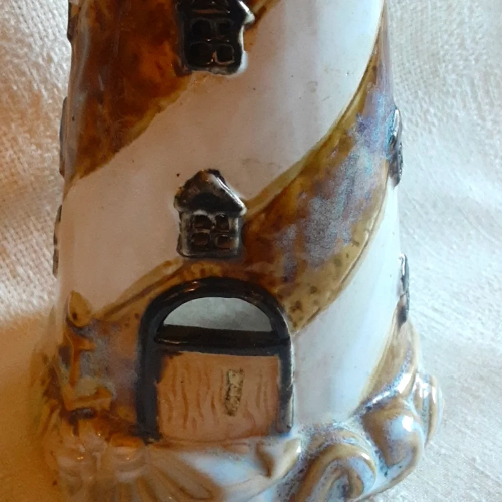 Lighthouse Votive/Candle Ceramic Holder - Picture 7 of 7